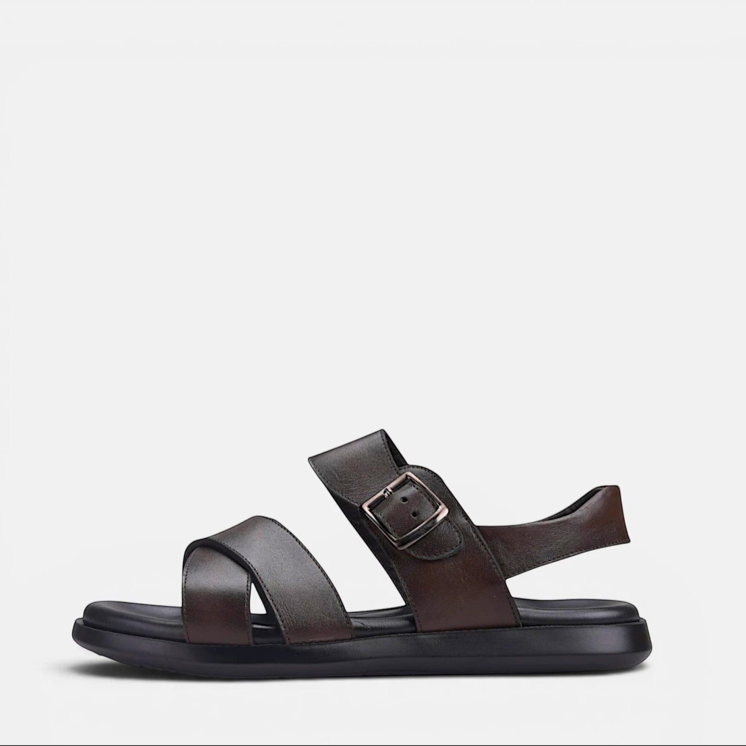 Volzak 5415 Sandale en cuir Marron