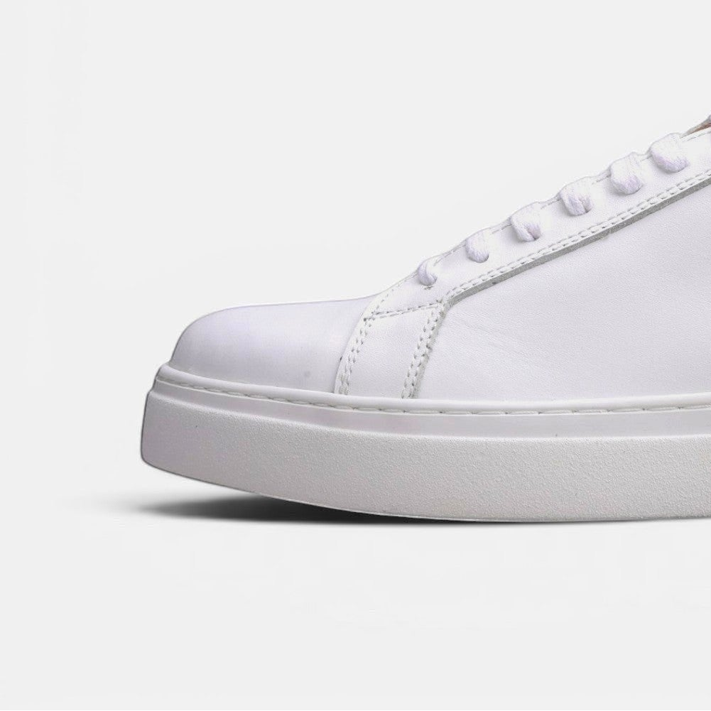 Volzak 7011 s basket en cuir Blanc