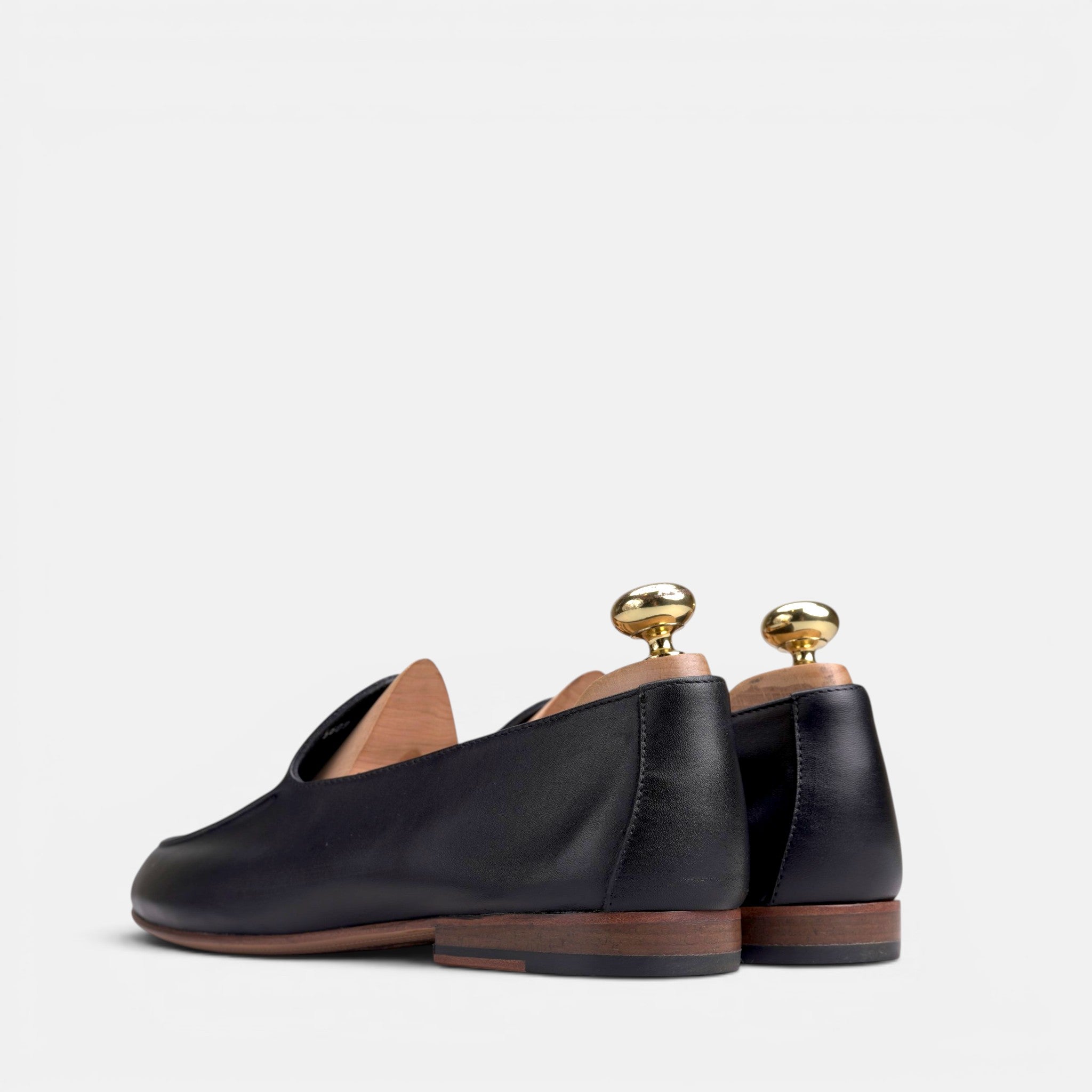Volzak 5609 Ballerine en cuir Noir