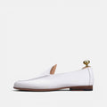 Volzak 5609 Ballerine en cuir Blanc