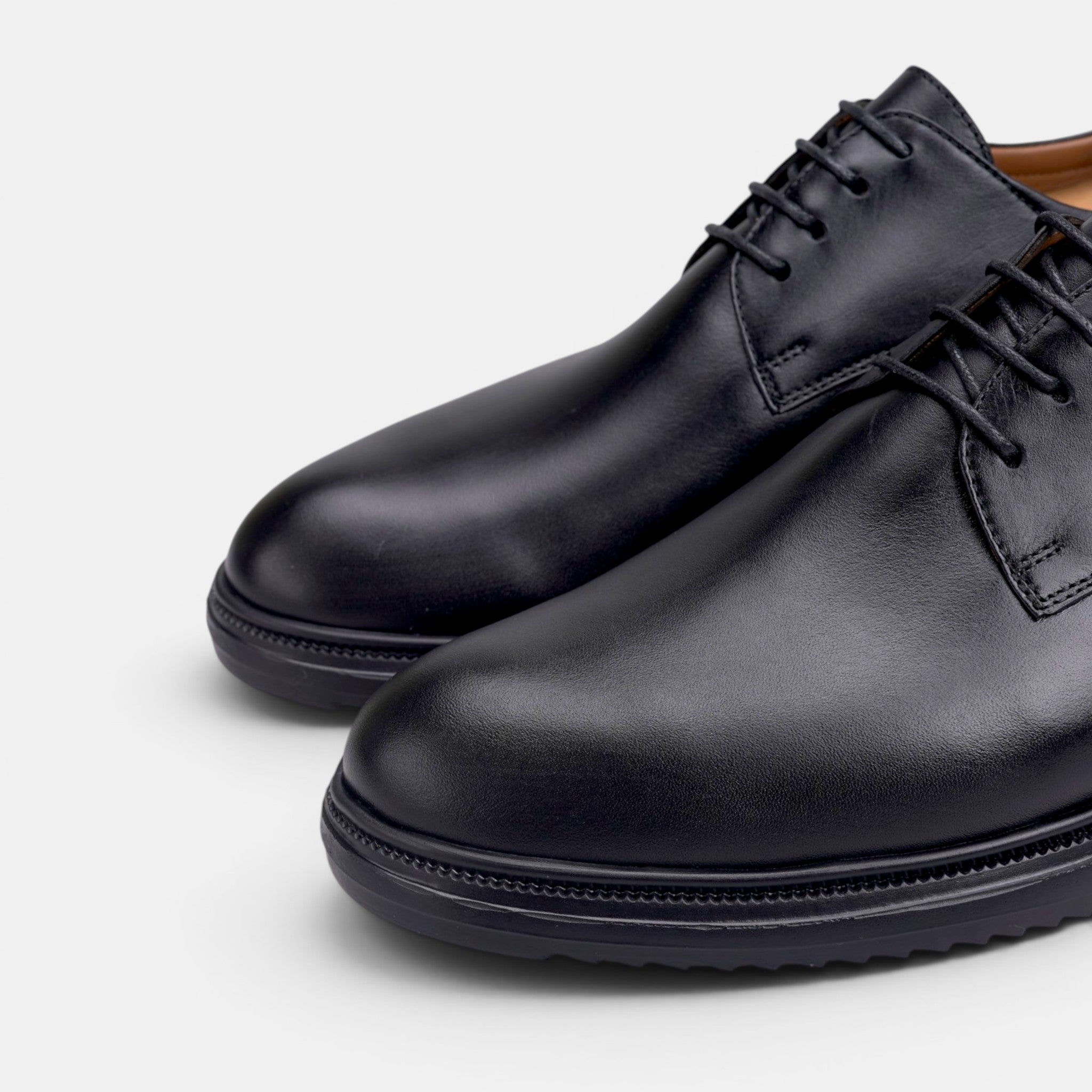 Volzak 5265 chaussure en cuir Noir