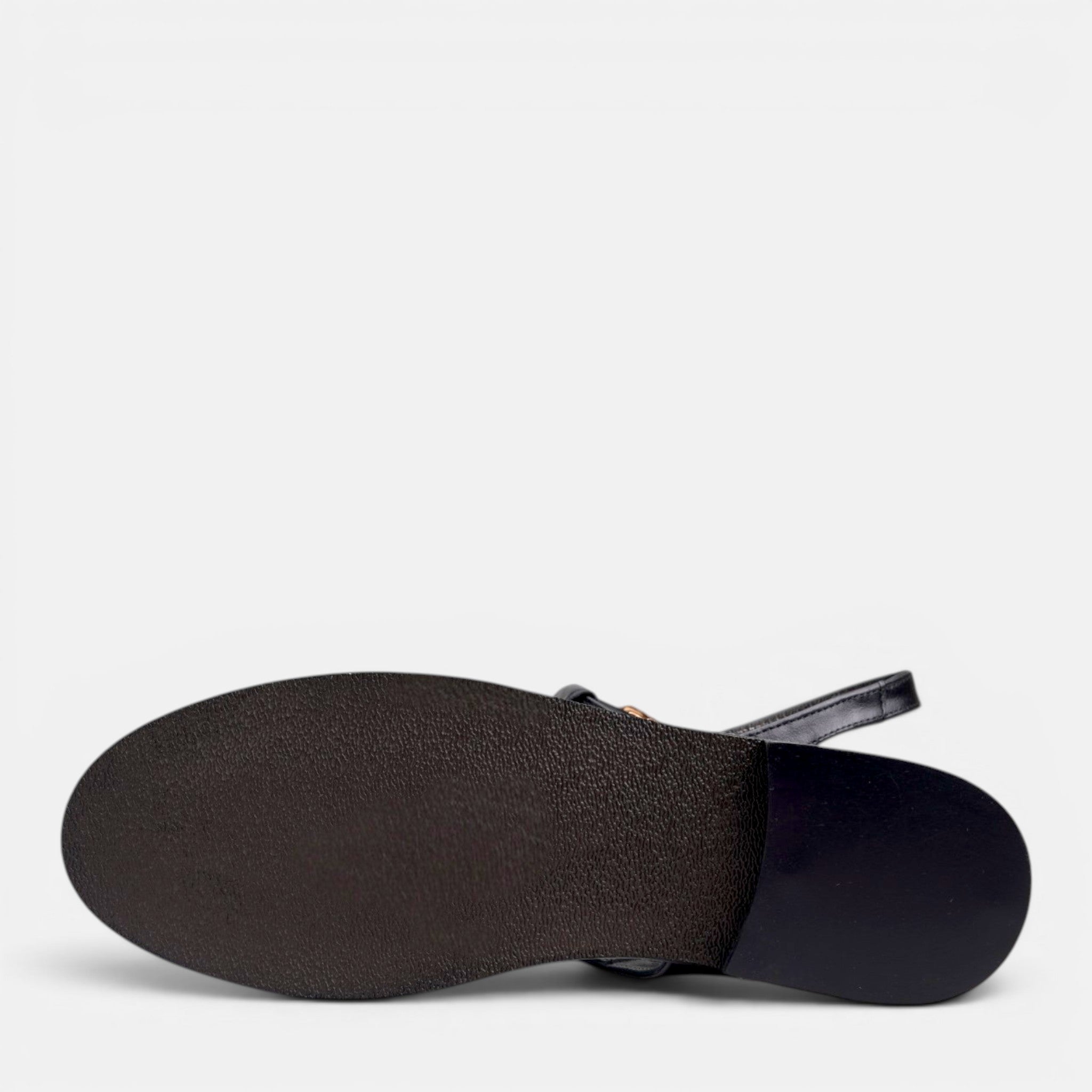 Volzak 982 Sandale en cuir Noir