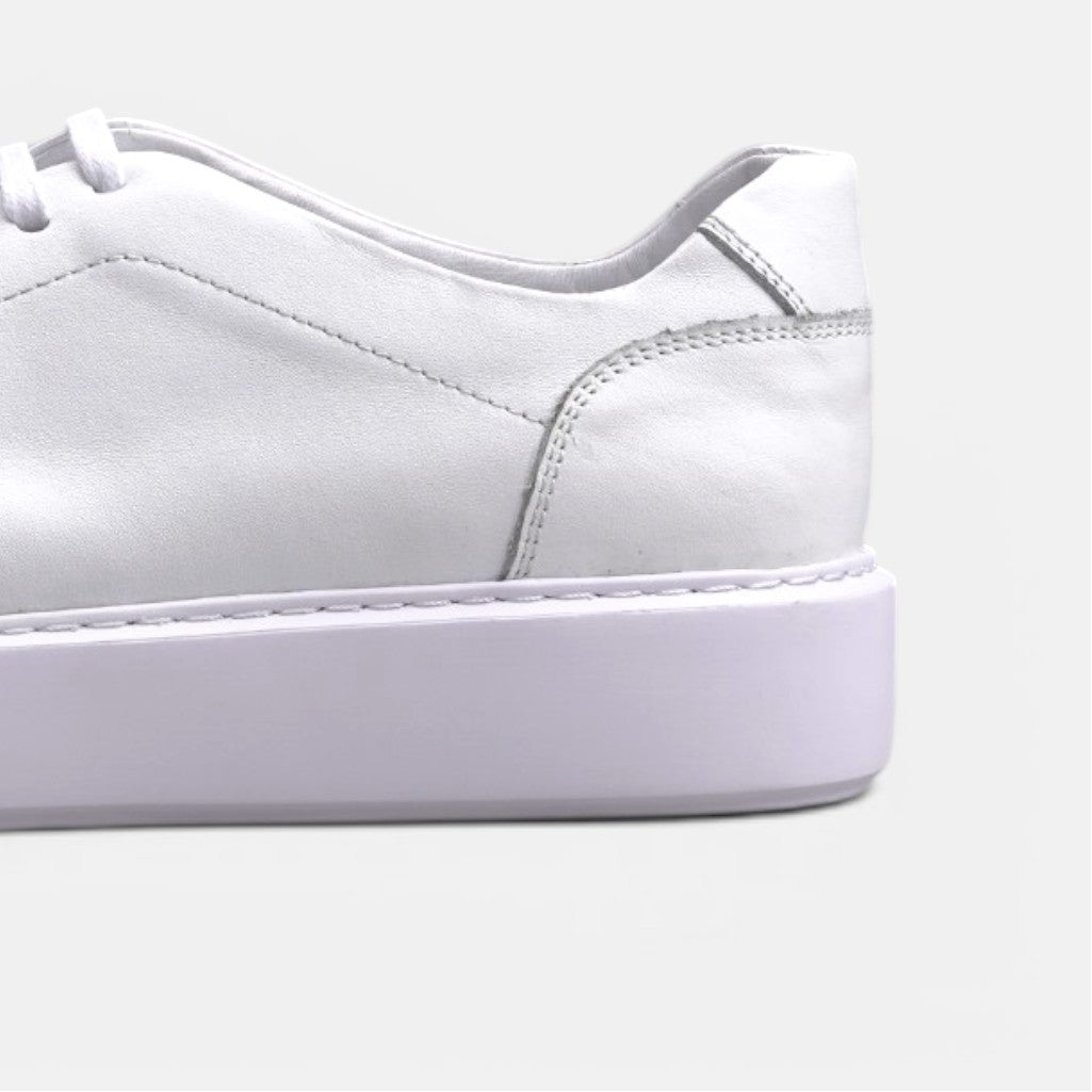 Volzak 5610 basket en cuir Blanc