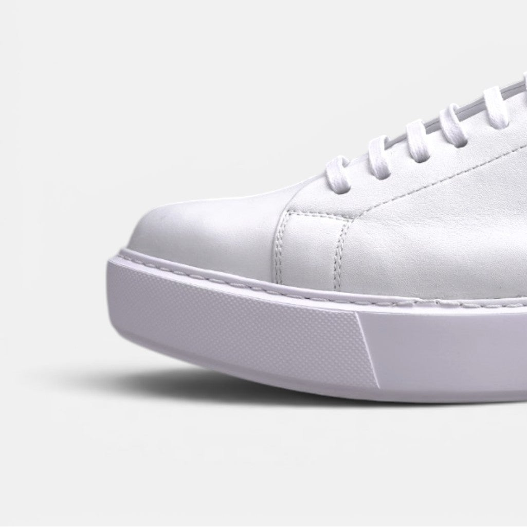 Volzak 5610 basket en cuir Blanc