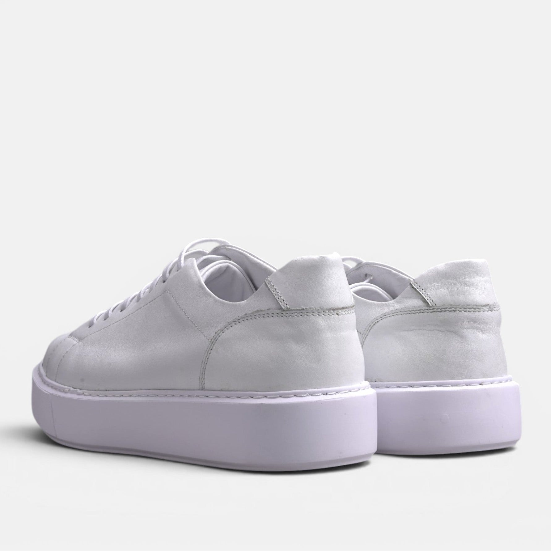 Volzak 5610 basket en cuir Blanc