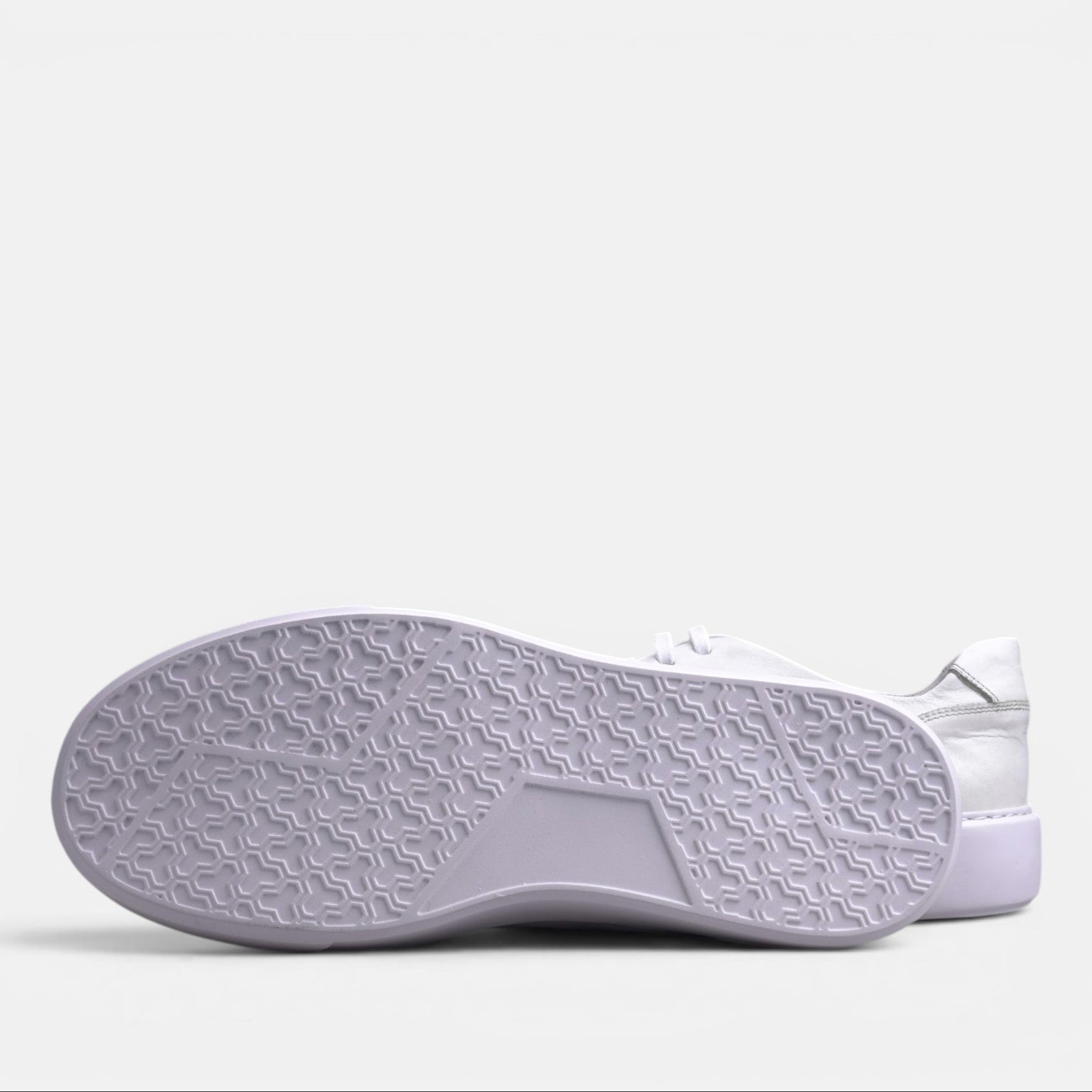 Volzak 5610 basket en cuir Blanc