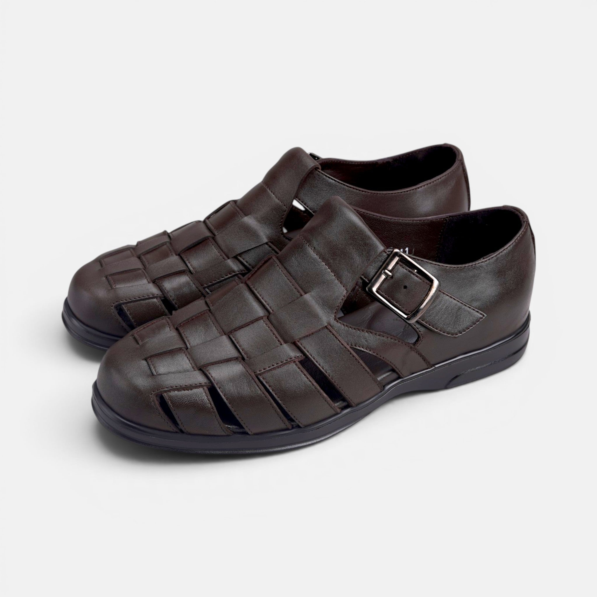 Volzak 5210 S Sandale en cuir Marron
