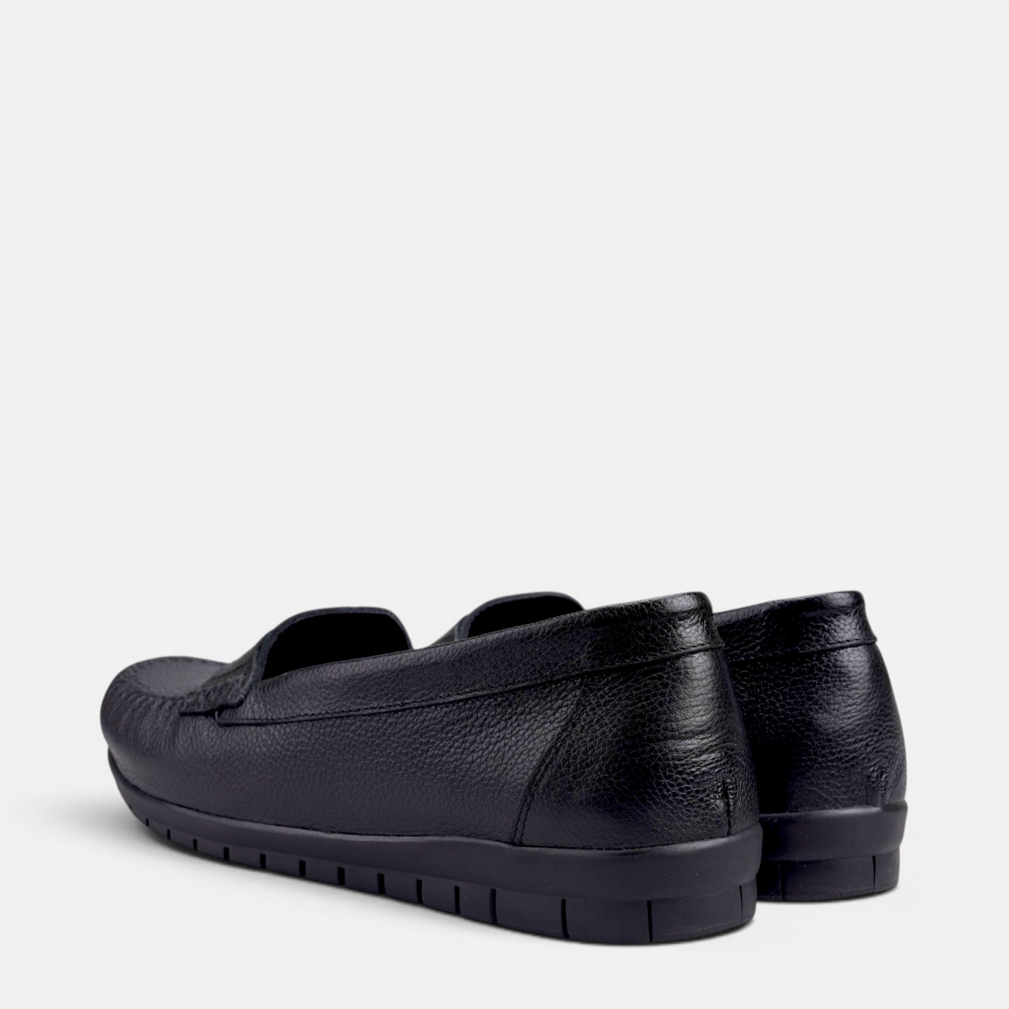 Volzak 897 Mocassin en cuir Noir