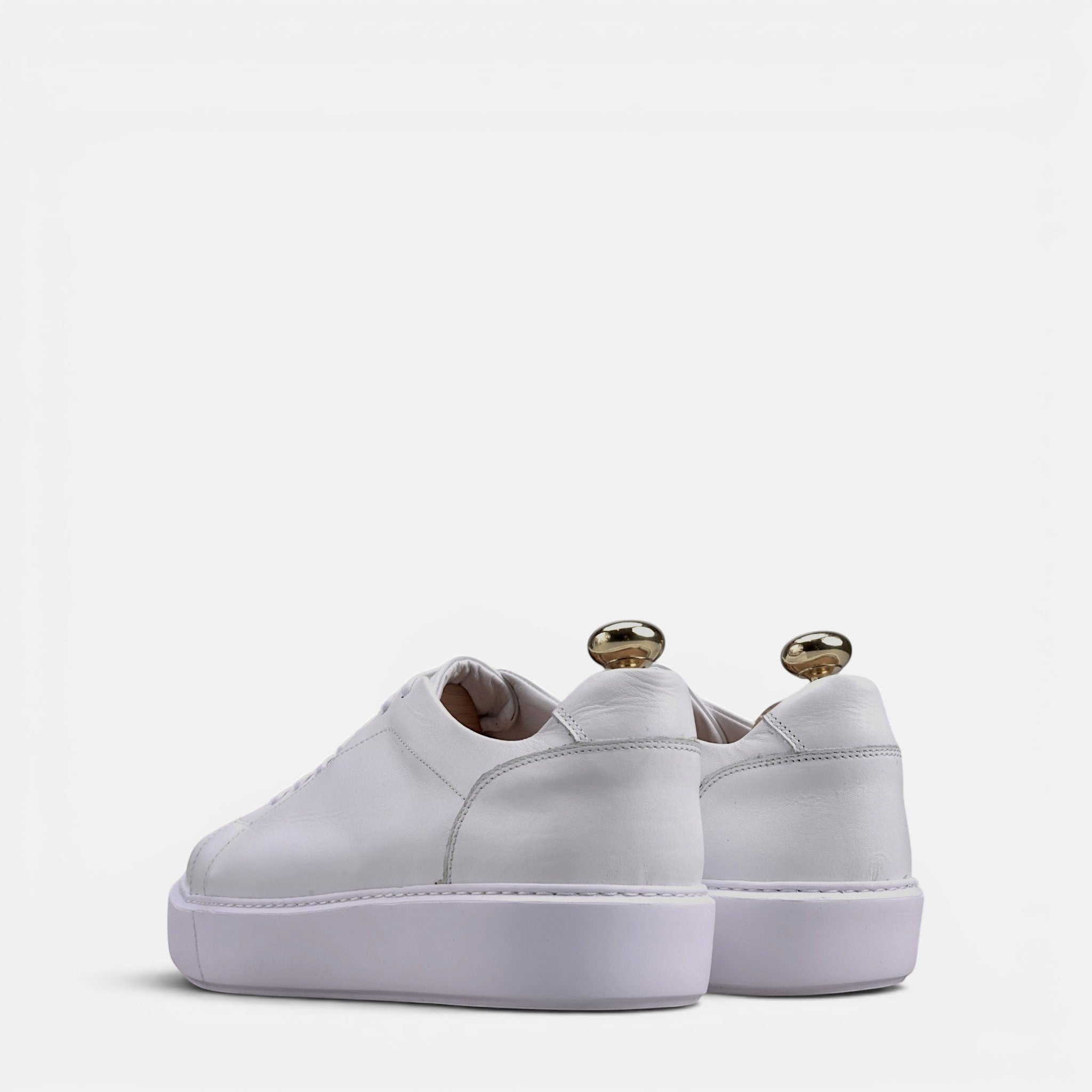Volzak 5610 basket en cuir Blanc