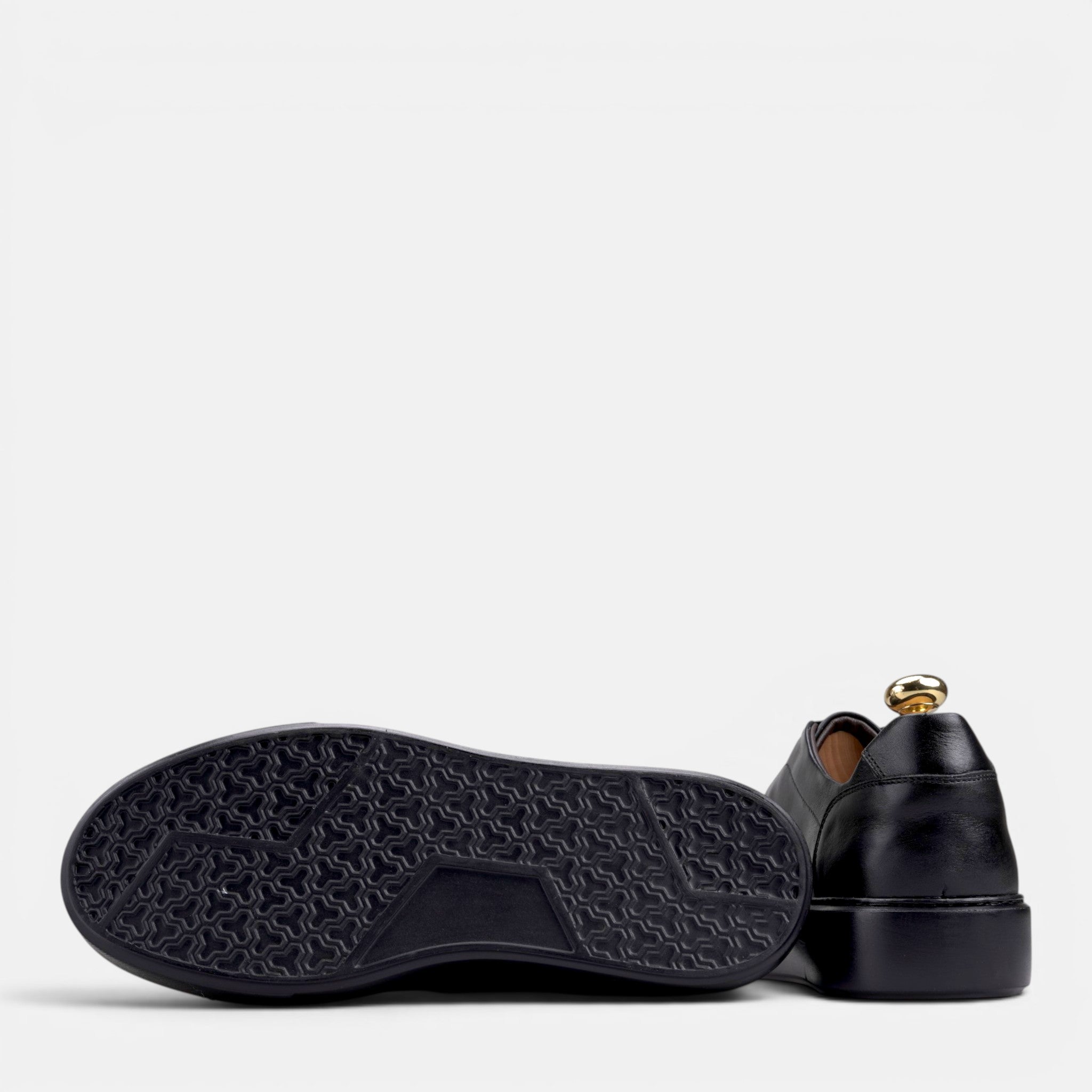 Volzak 5610 basket en cuir Noir