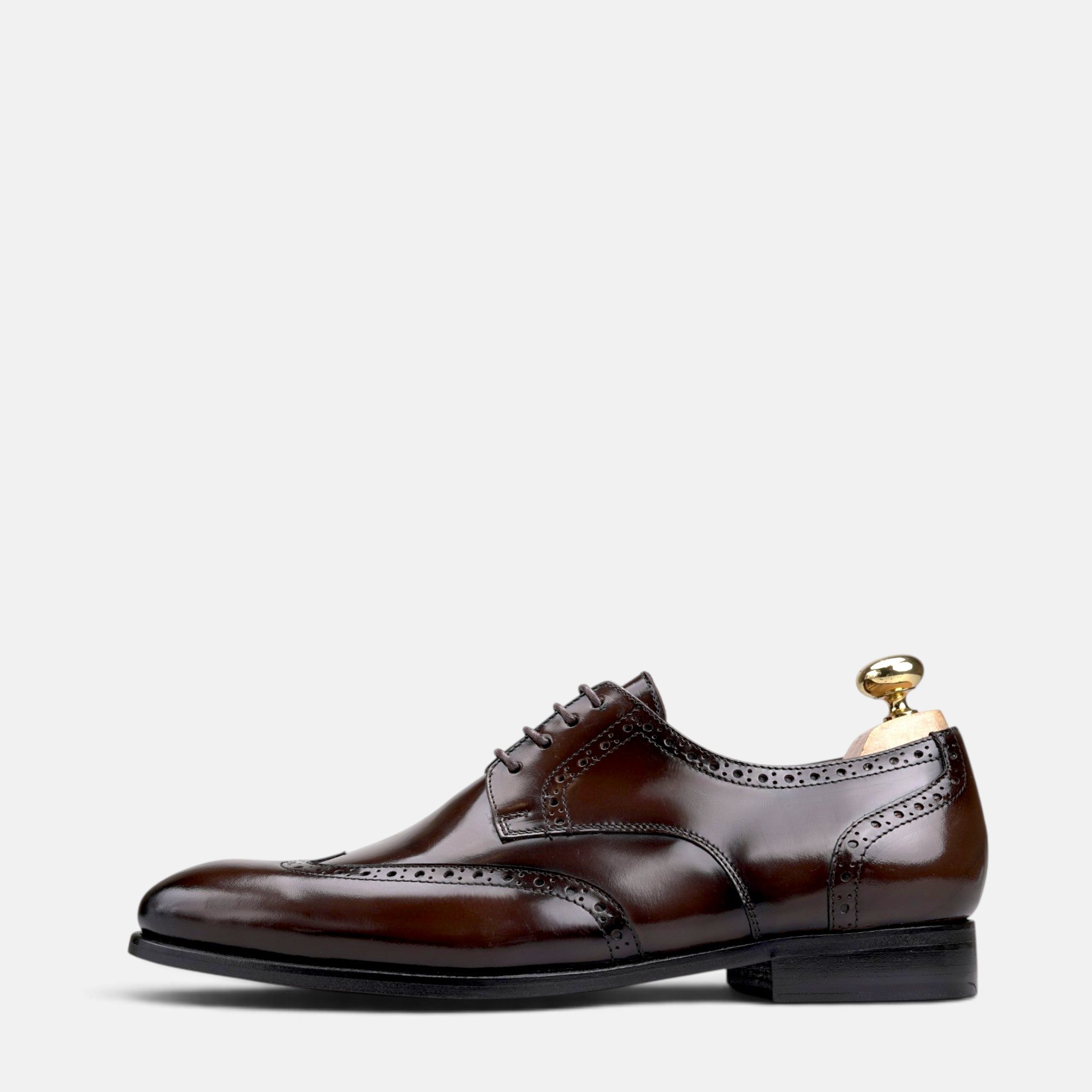Volzak 5615 chaussure en cuir Démasquable Marron