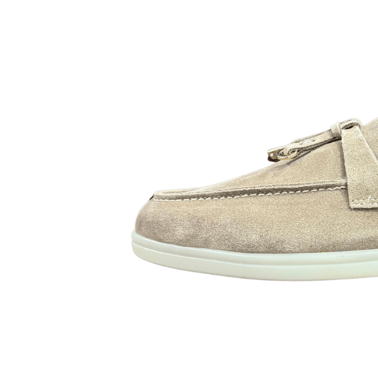 Volzak 32 mocassin en daim Beige