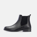 Volzak 048 Black Leather Ankle Boot