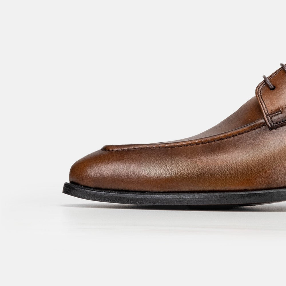 Volzak 5333 chaussure en cuir Marron Vintage