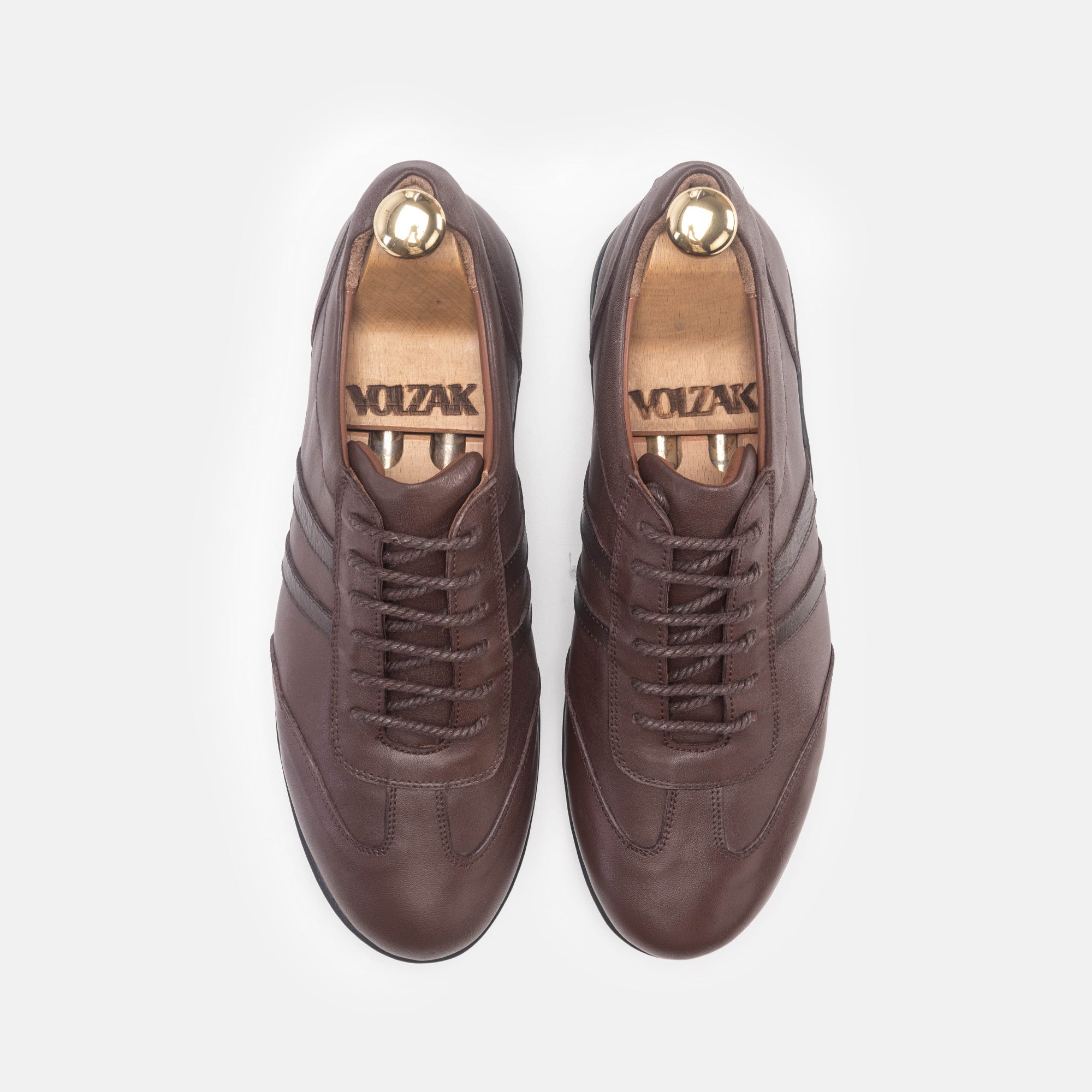 '6042 s Chaussure en cuir Marron