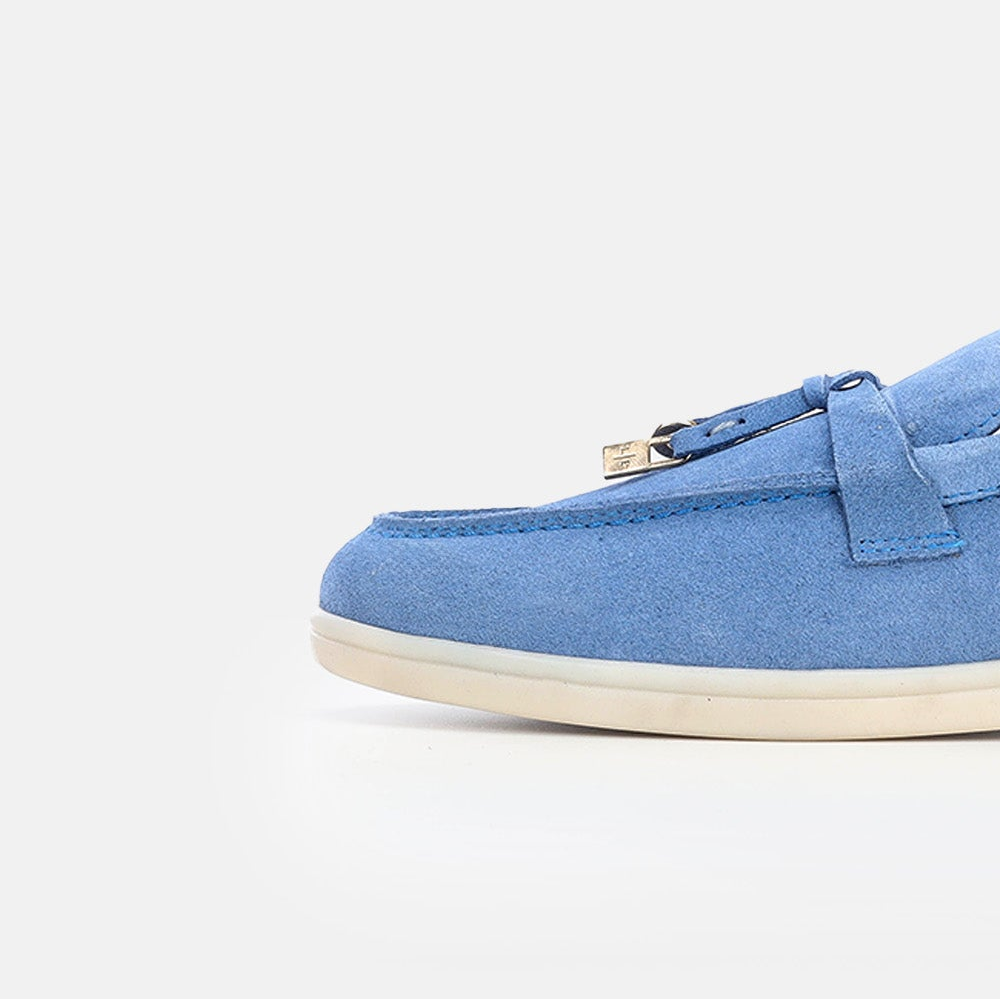 Volzak 32 Suede Shoe Blue Bic