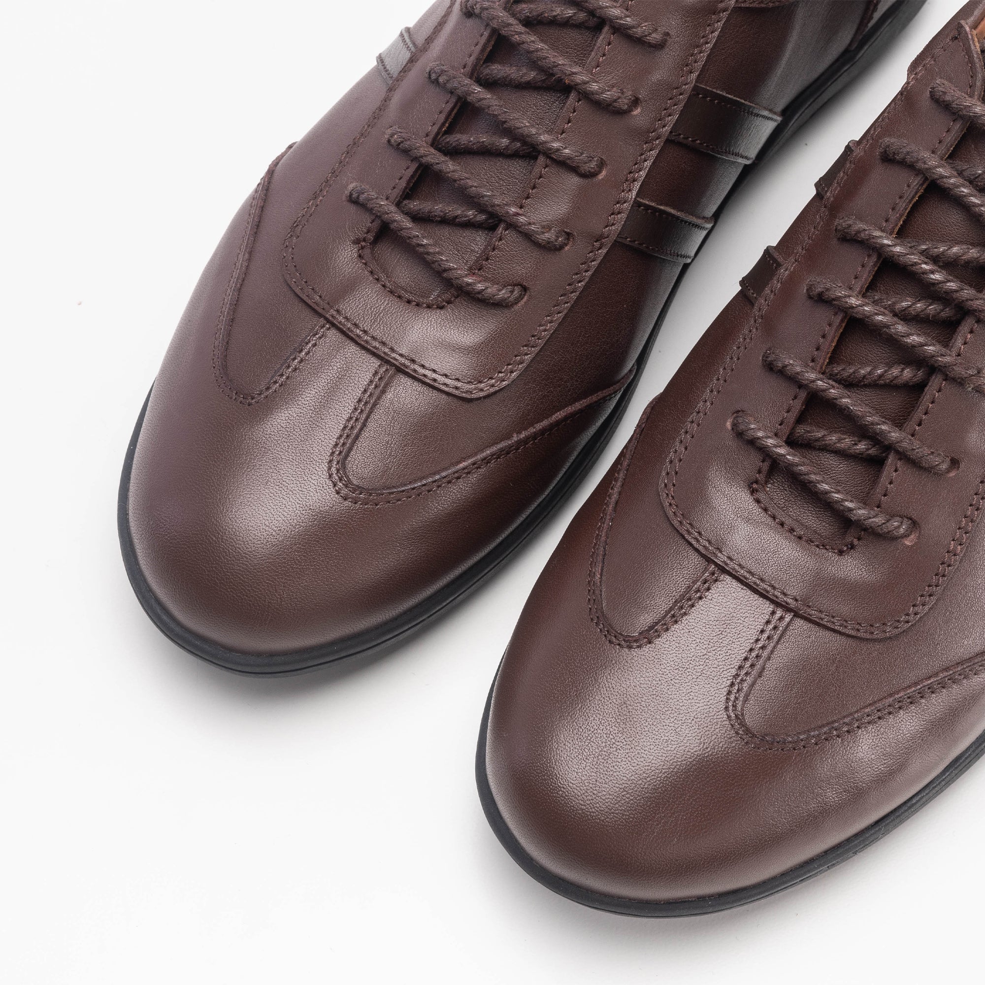 '6042 s Chaussure en cuir Marron