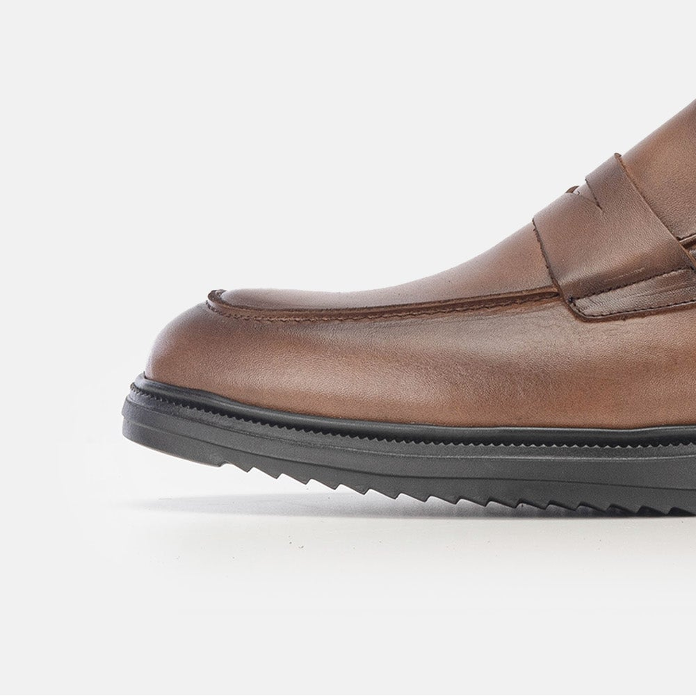 Volzak 5229 vintage brown leather shoe