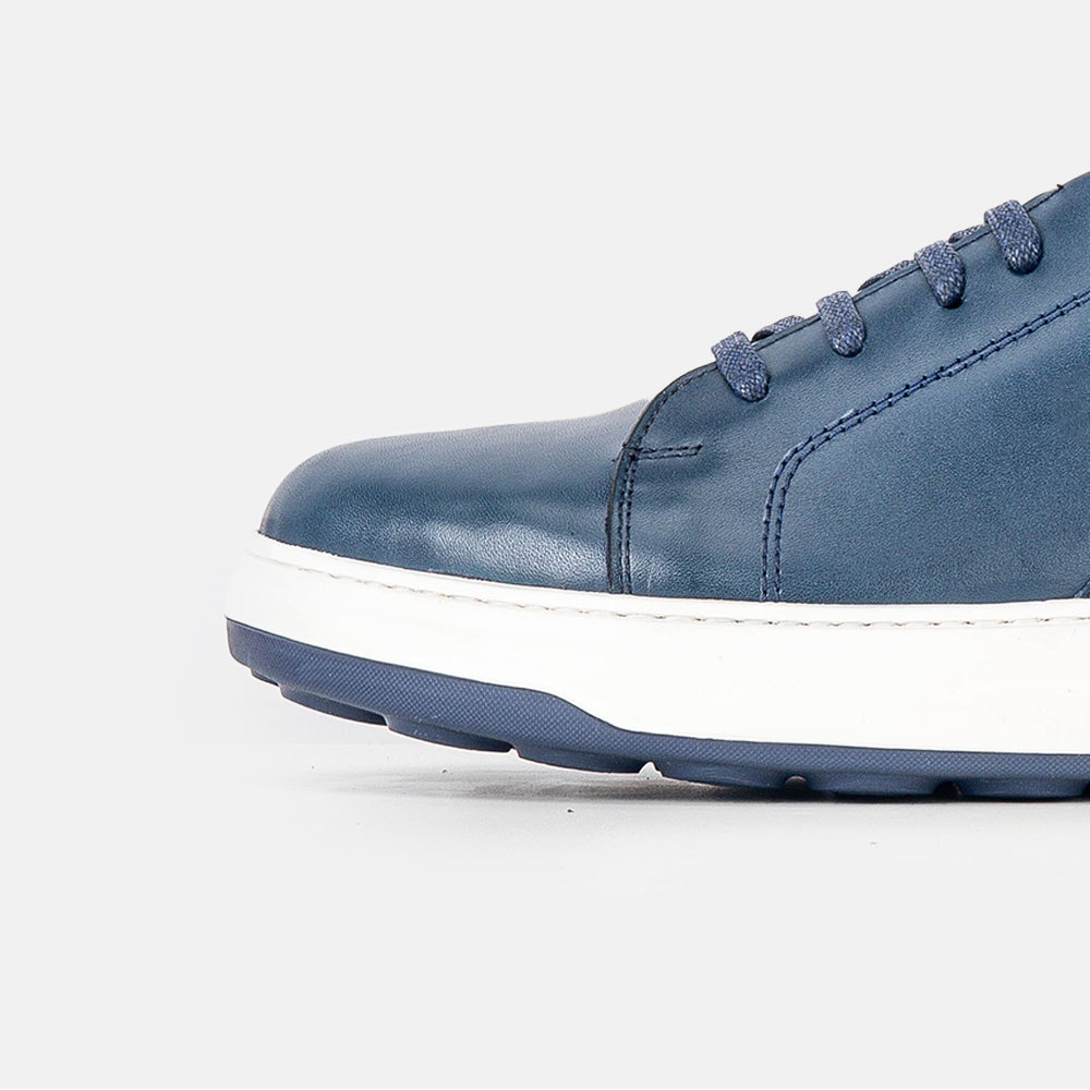 Volzak 6092 leather sneaker Blue