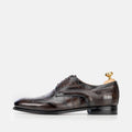 Volzak 5337 chaussure en cuir Démasquable Marron vintage