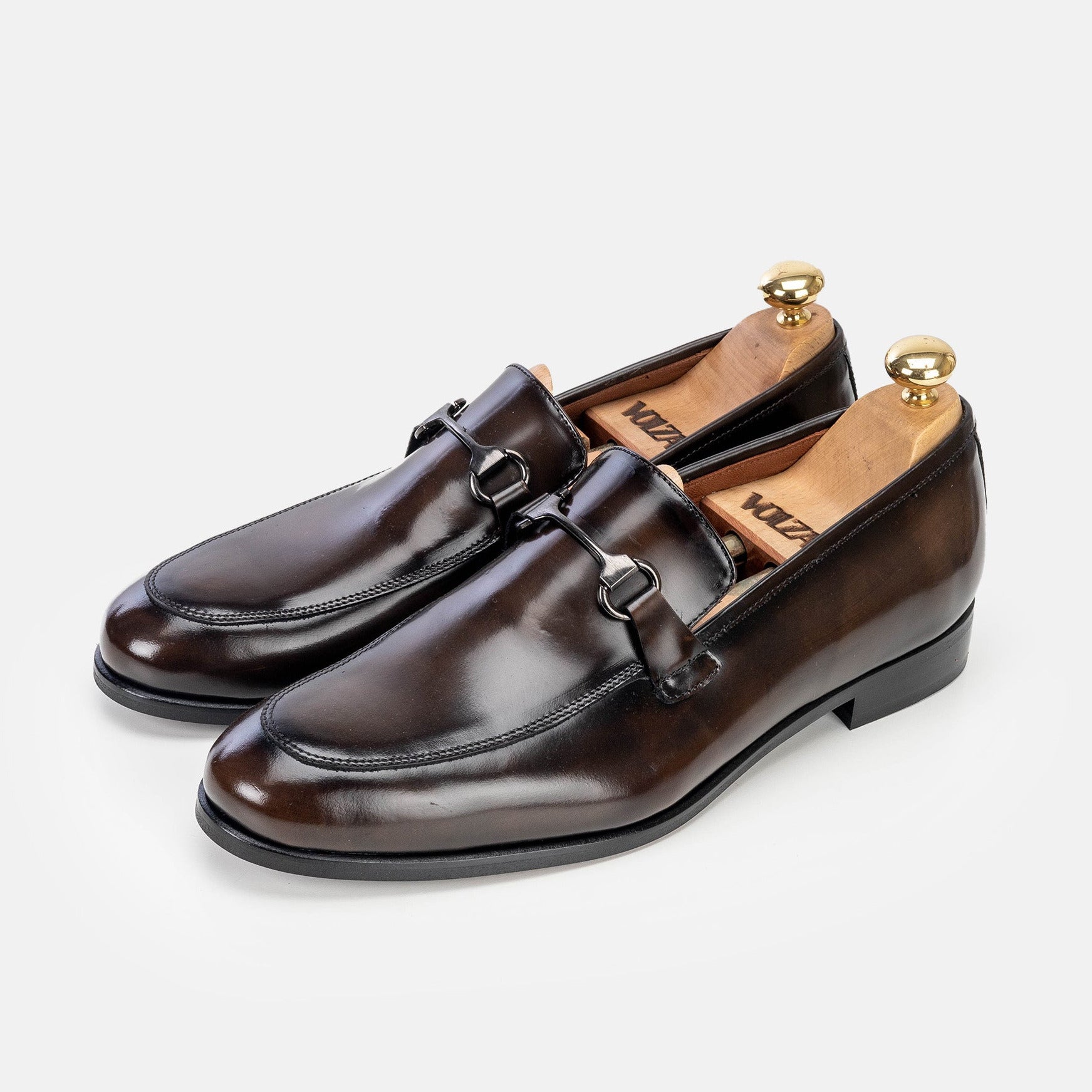 Volzak 5335 Vintage Brown Demaskable Leather Shoe