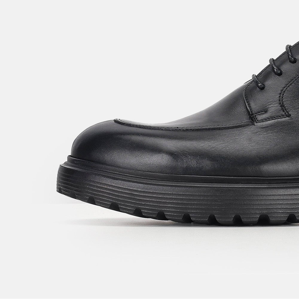 Volzak 5307 leather shoe Black