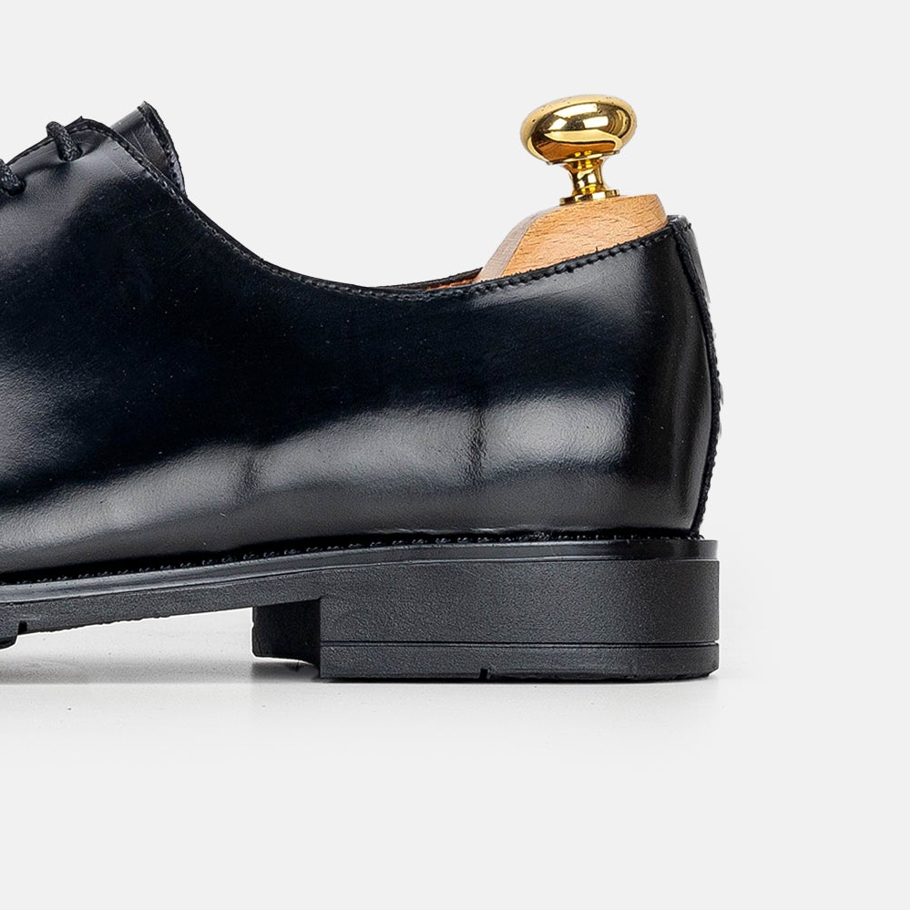 Volzak 5312 chaussure en cuir Démasquable Noir