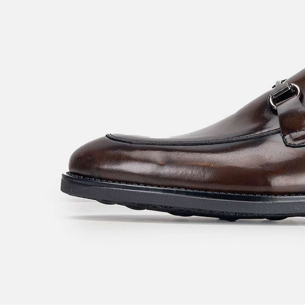 Volzak 5313 Leather Shoe Unmaskable Vintage Brown