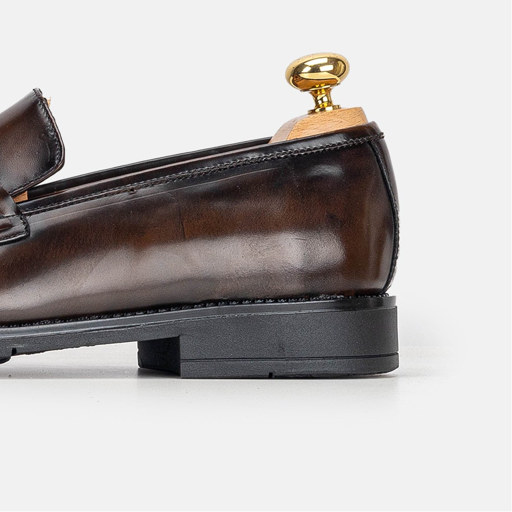 Volzak 5313 Leather Shoe Unmaskable Vintage Brown