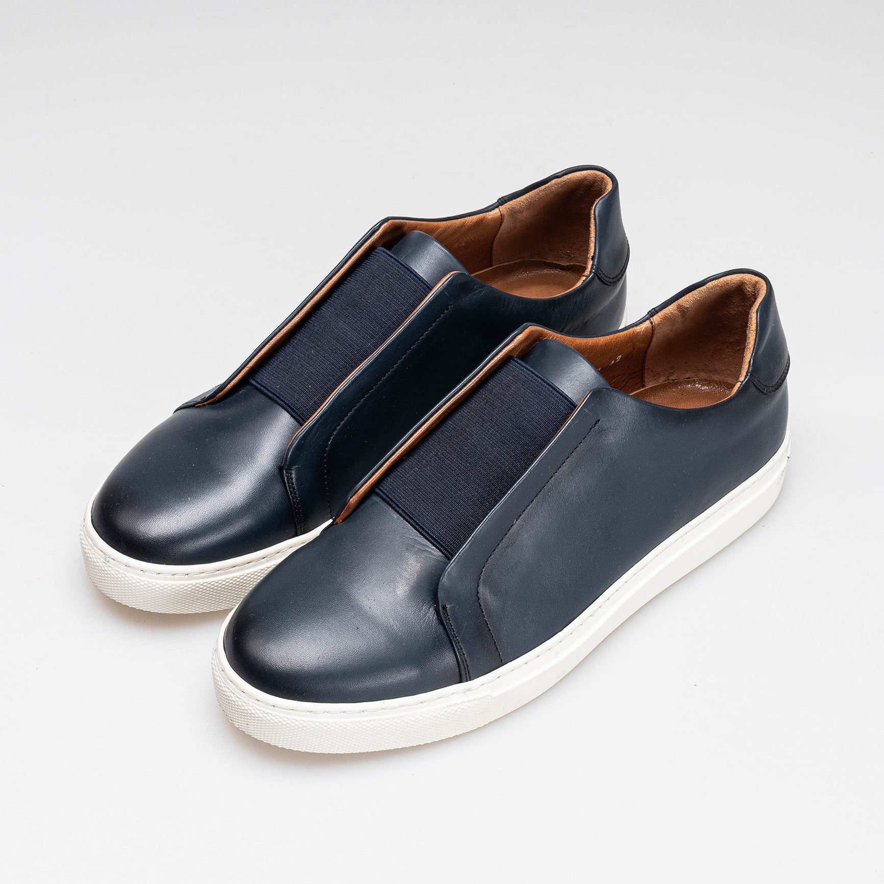 Volzak 5340 basket en cuir Bleu