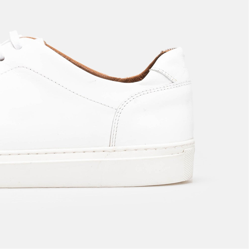 Volzak 5334 leather sneaker White