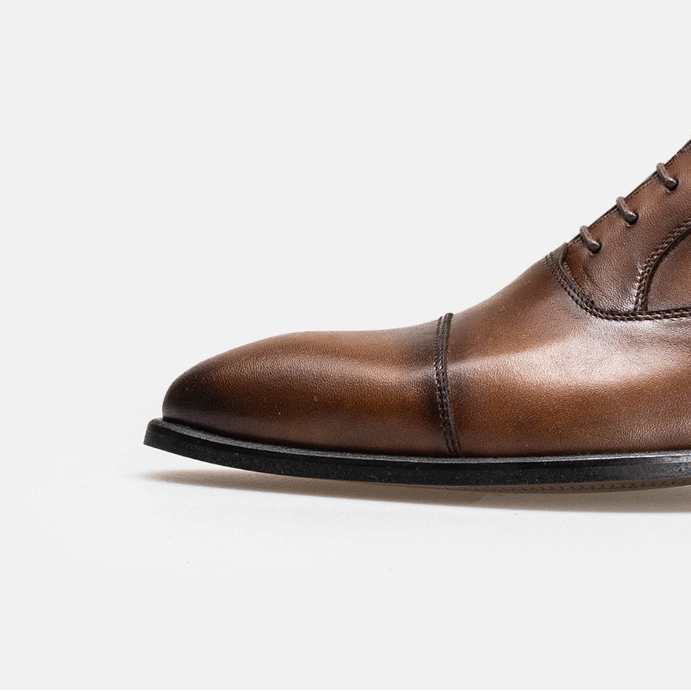 حذاء فولزاك 5345 الجلدي البني العتيق