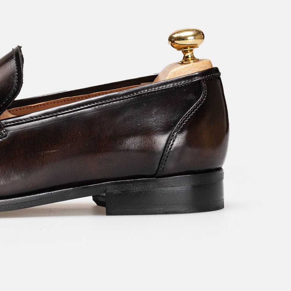 Volzak 5346 Vintage Brown Demaskable Leather Shoe