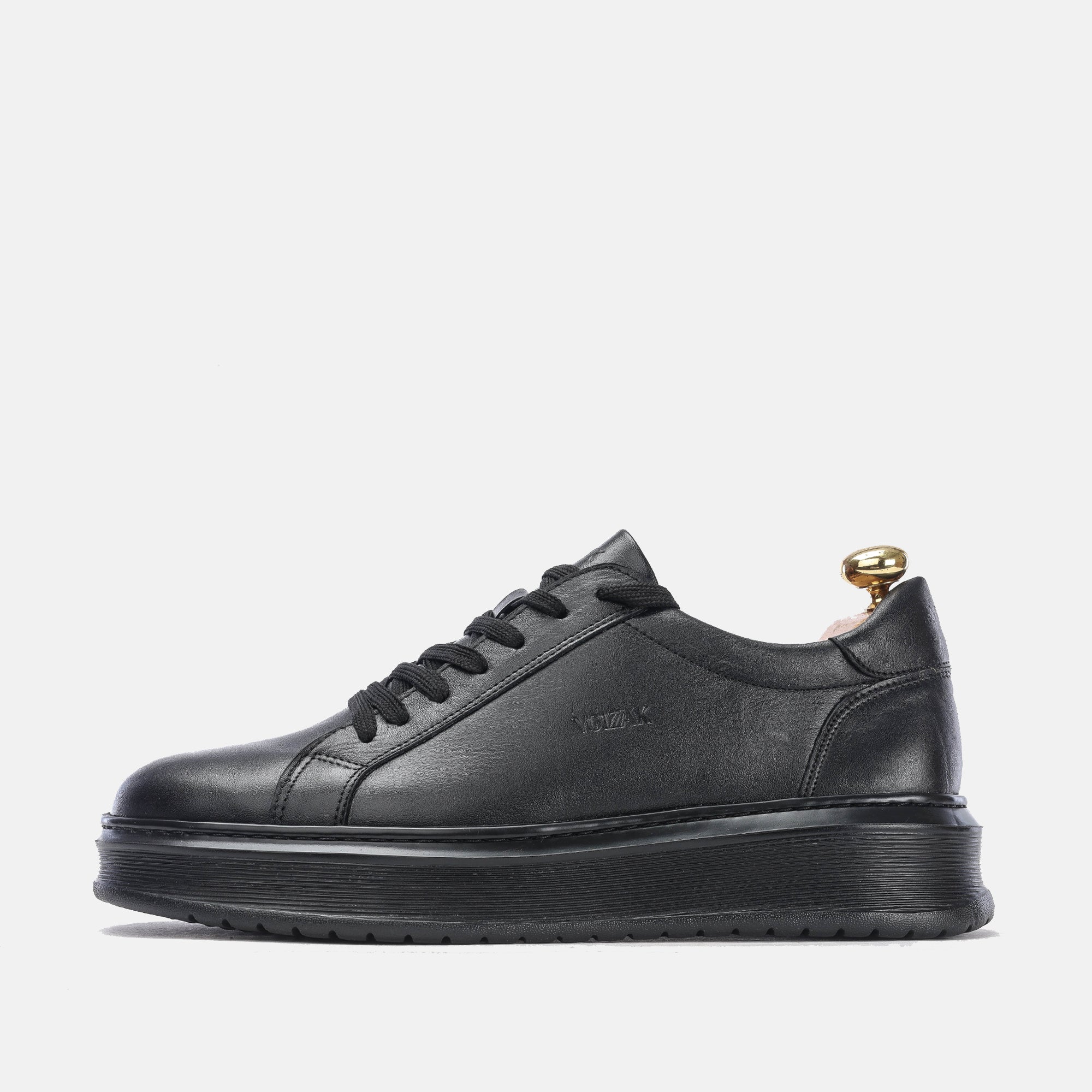 ''1004 Basket cuir Noir