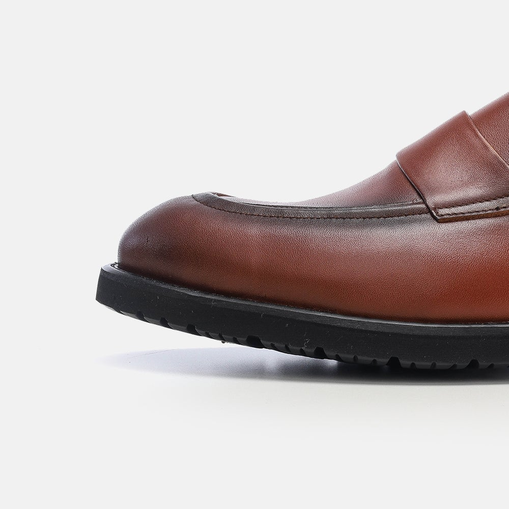 Volzak 5162 chaussure cuir camel