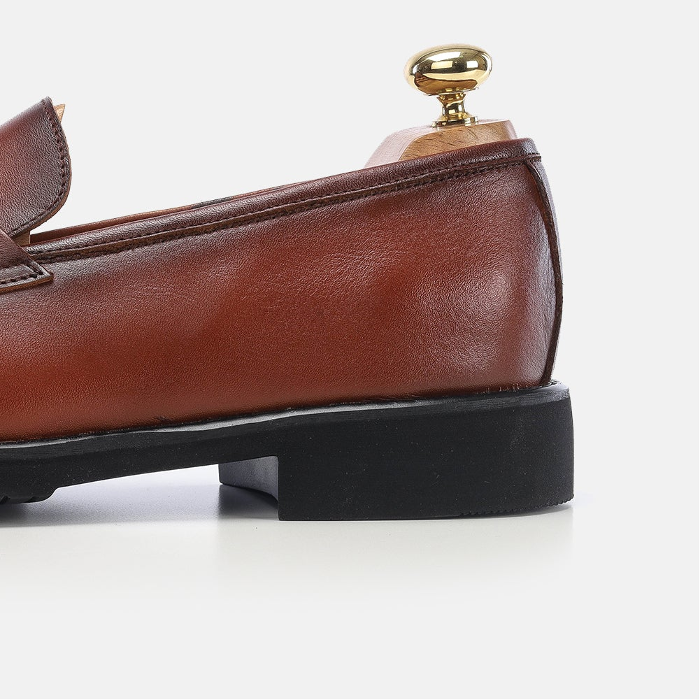 Volzak 5162 chaussure cuir camel