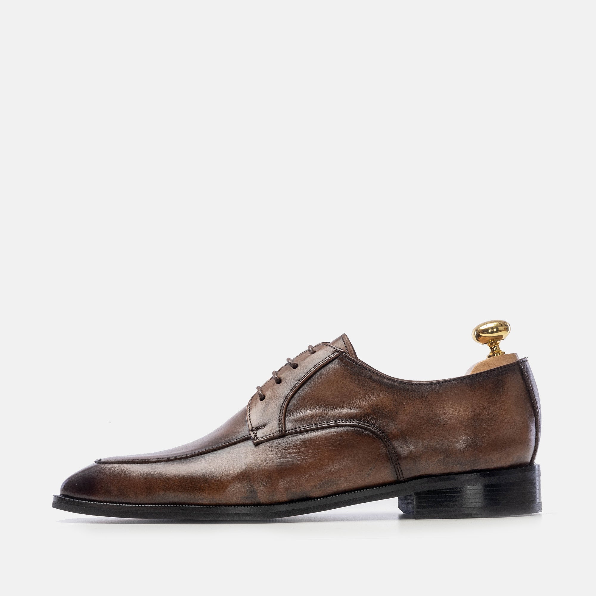 .1306 Chaussure en cuir Marron vintage