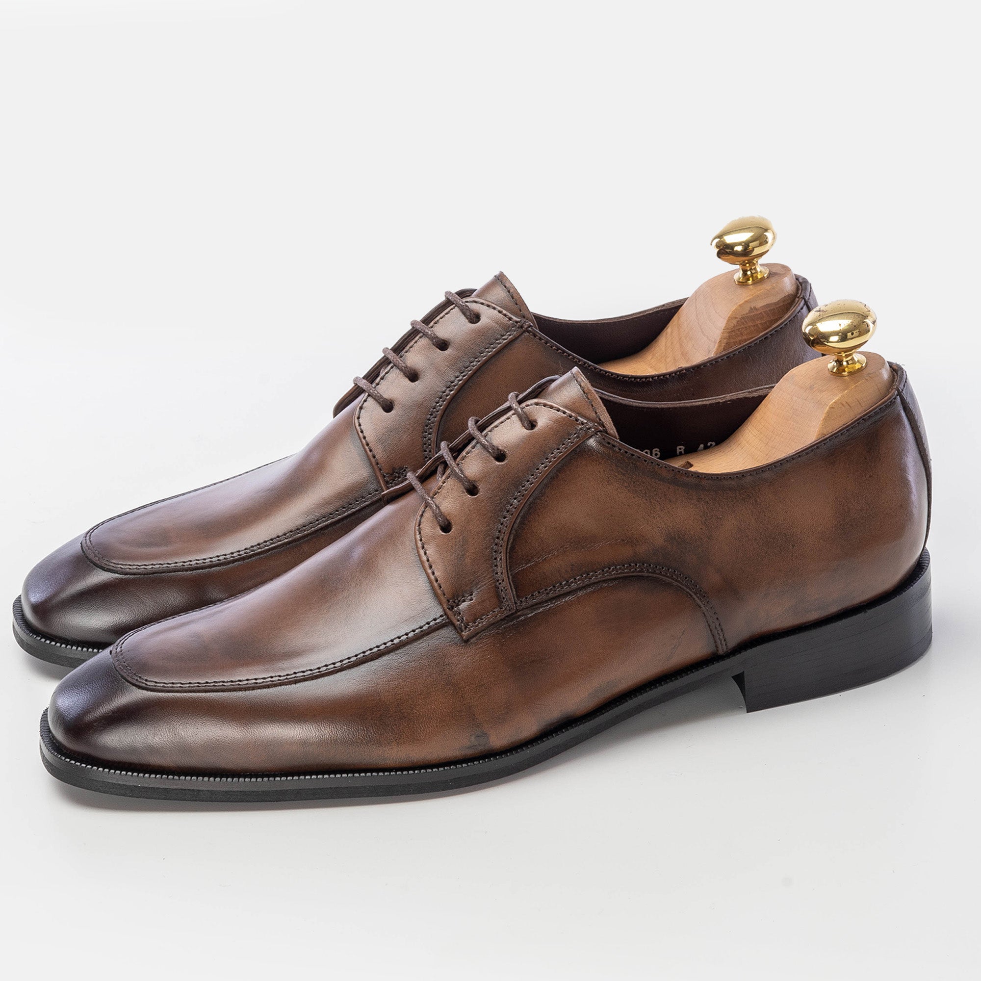 ''1306 Chaussure en cuir Marron vintage