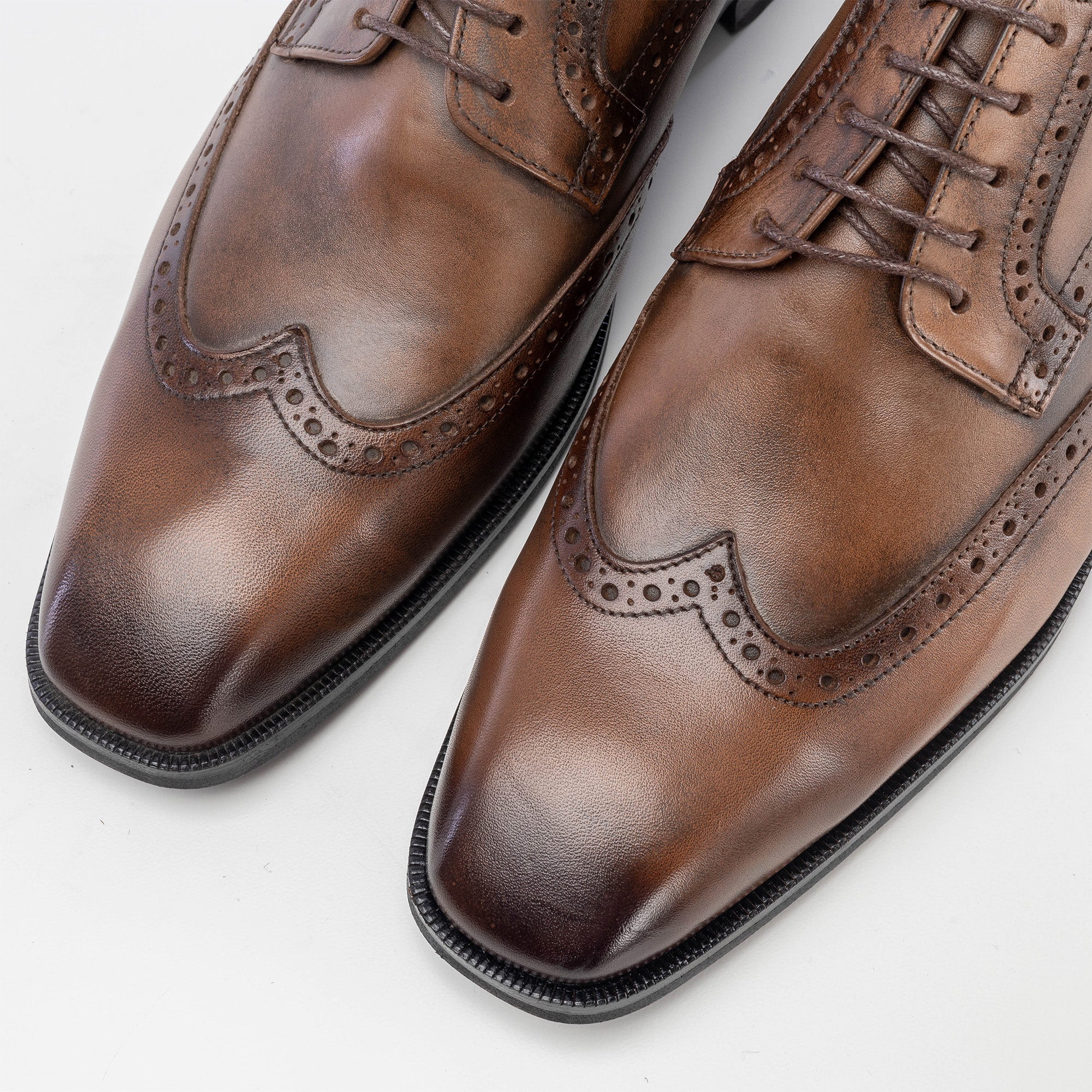 '1304 Chaussure en cuir Marron vintage