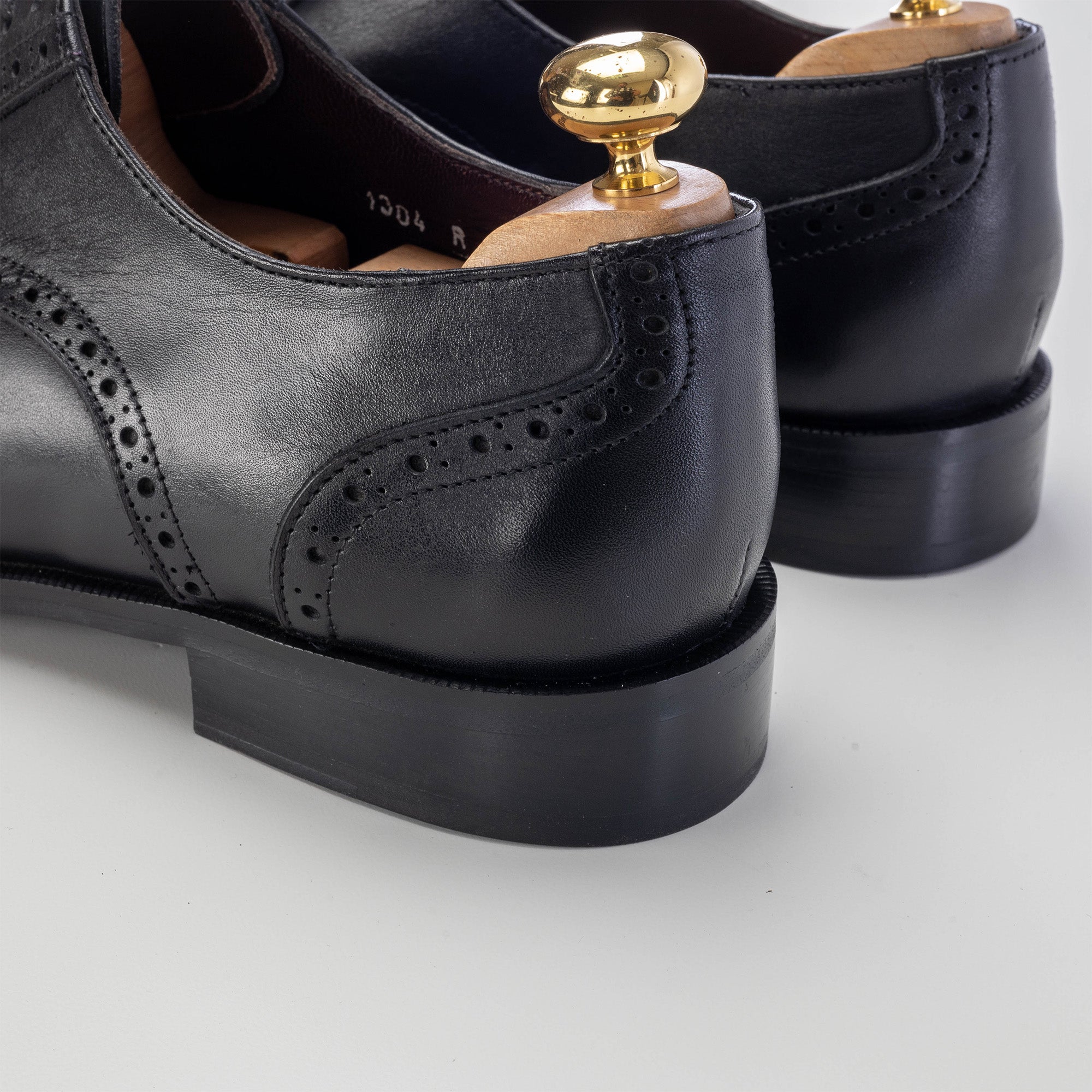 '1304 Chaussure en cuir Noir