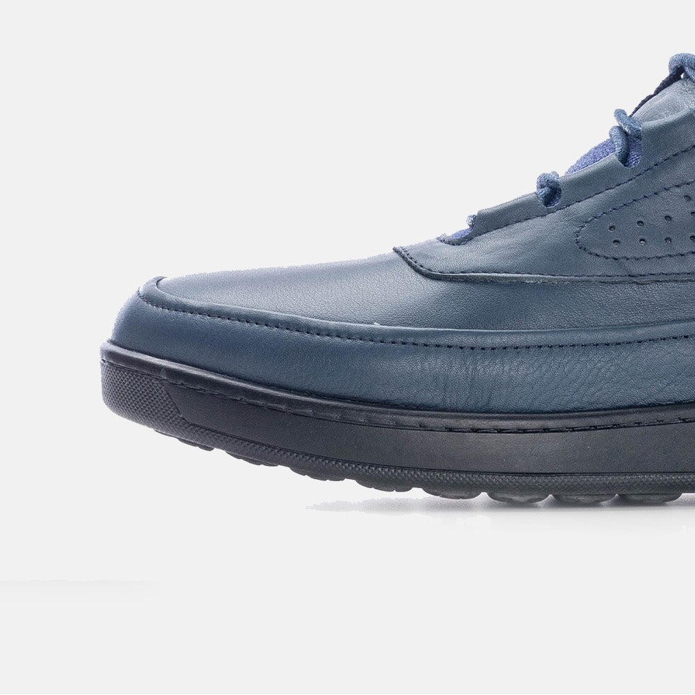 ''''721 chaussure en cuir Bleu