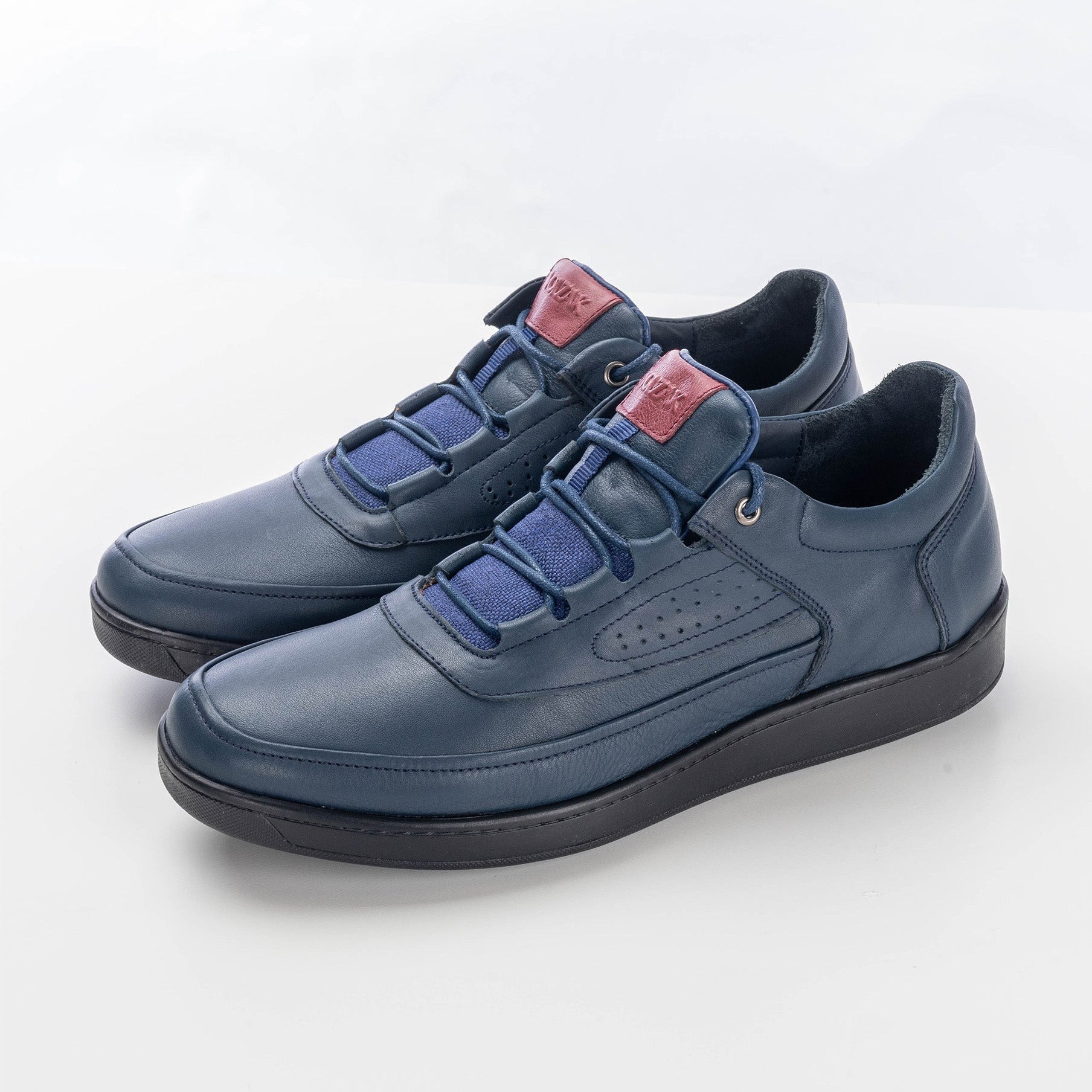 ''''721 chaussure en cuir Bleu