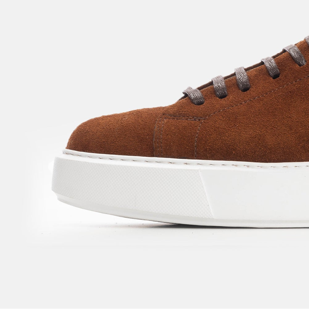 Volzak 5177 basket en daim camel