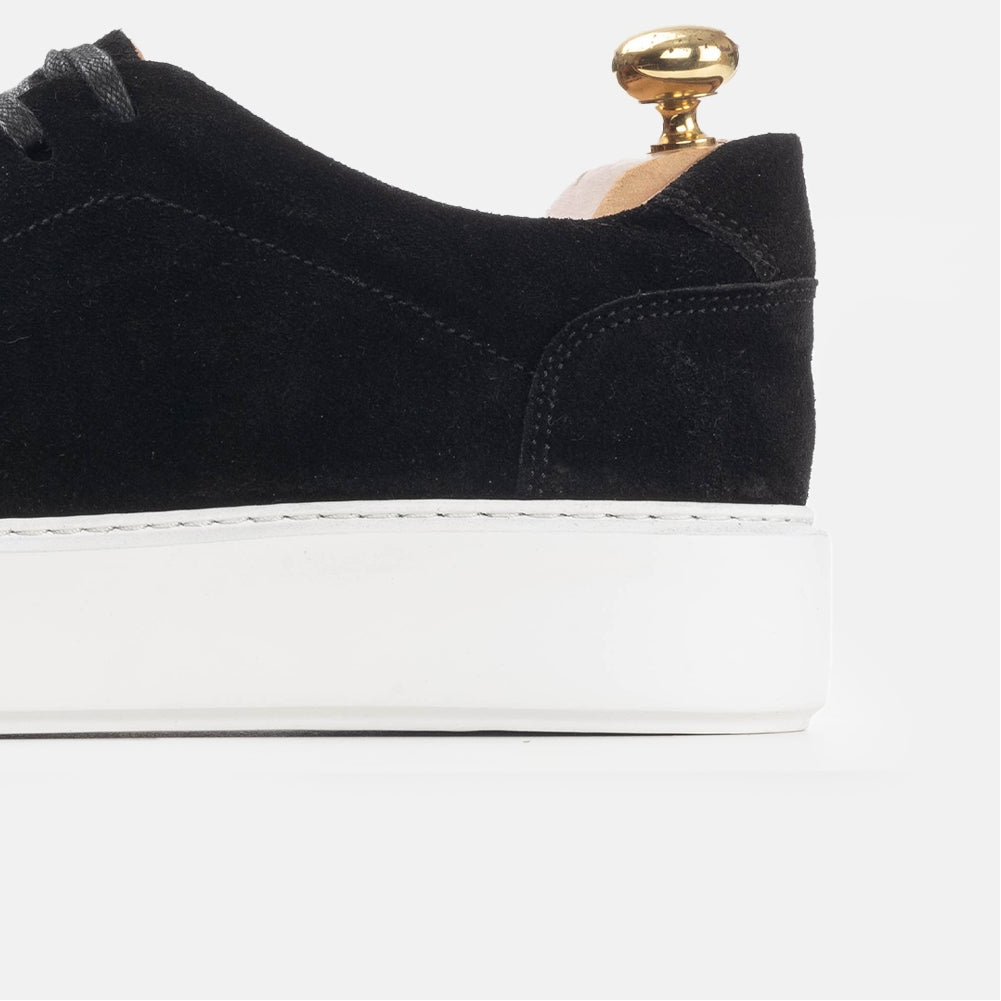 Volzak 5177 basket en daim noir