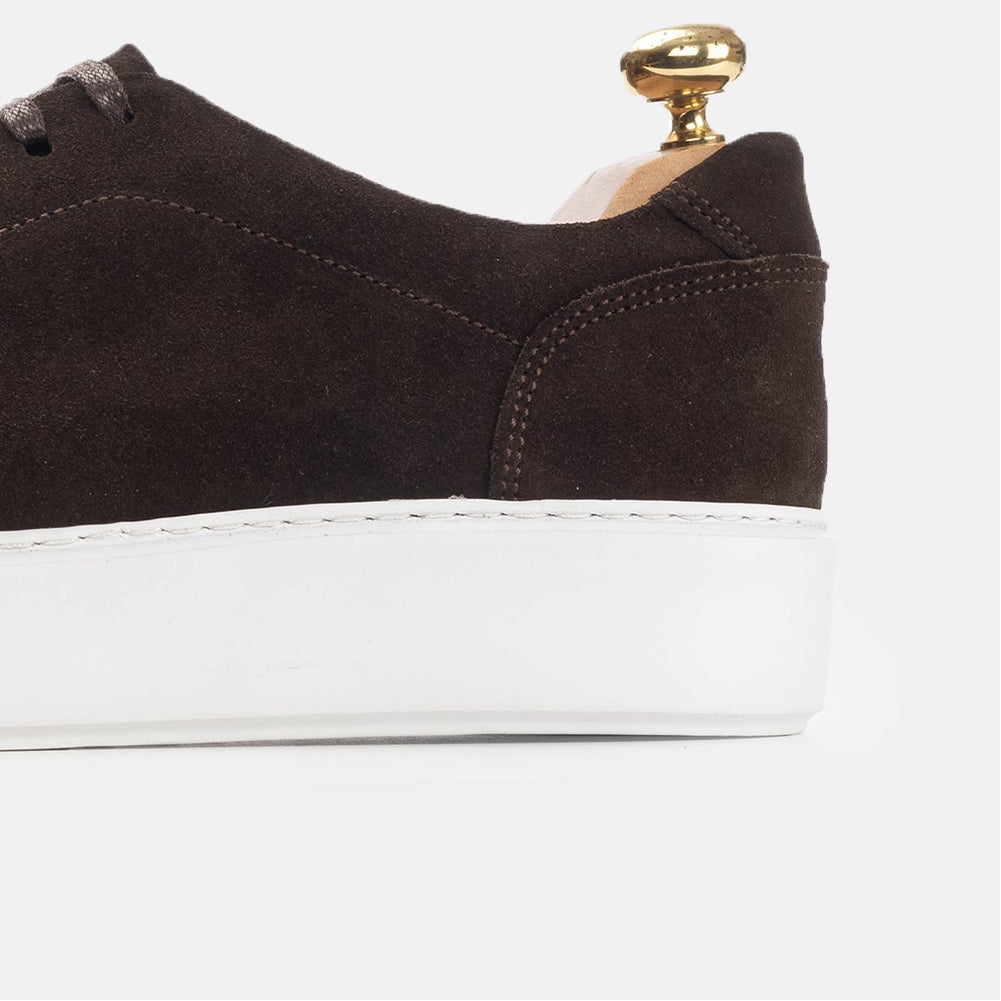 Volzak 5177 basket en daim marron