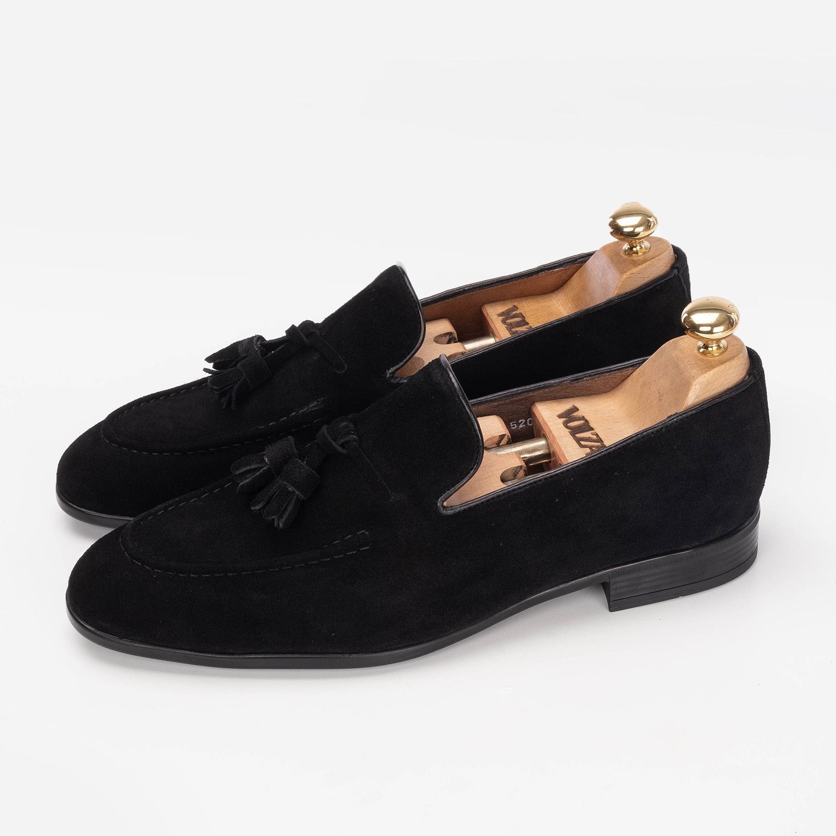 Volzak 5208 chaussure en daim noir