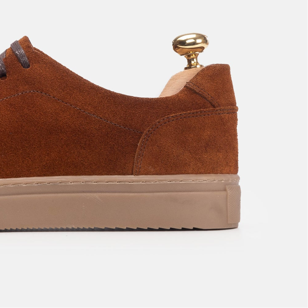 Volzak 5206 basket en daim camel