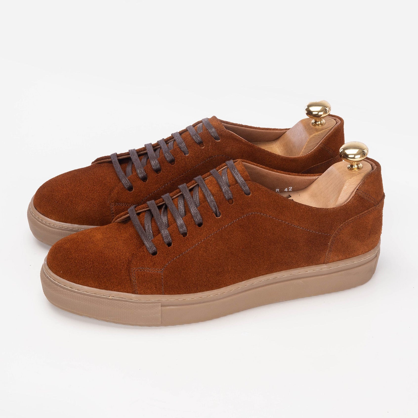 Volzak 5206 basket en daim camel