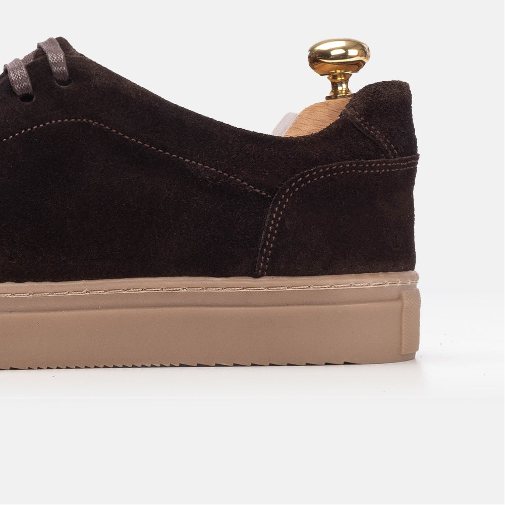 Volzak 5206 basket en daim marron