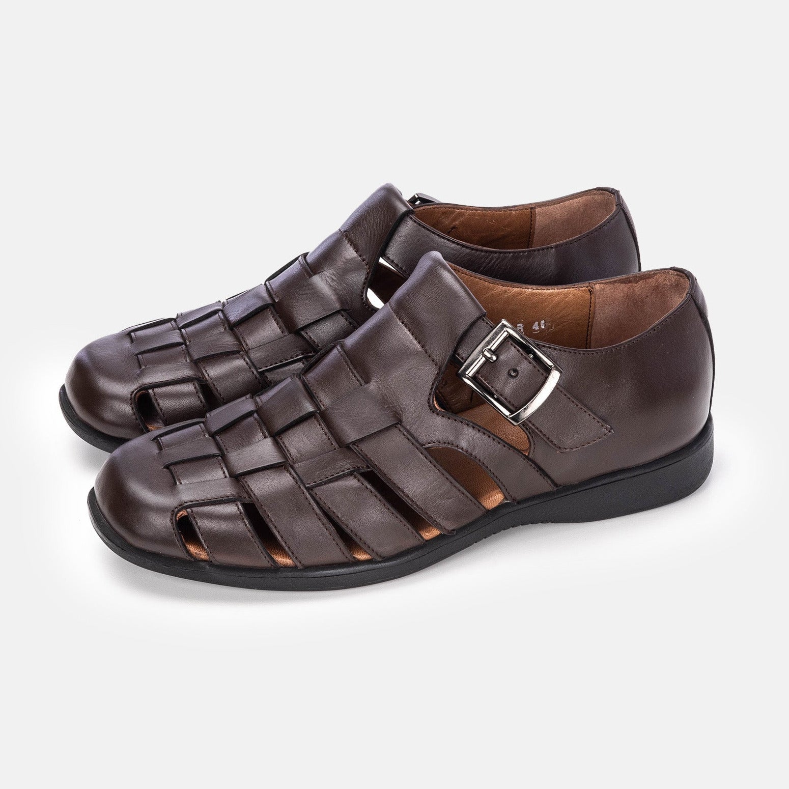 Volzak 5210 Brown Leather Sandal